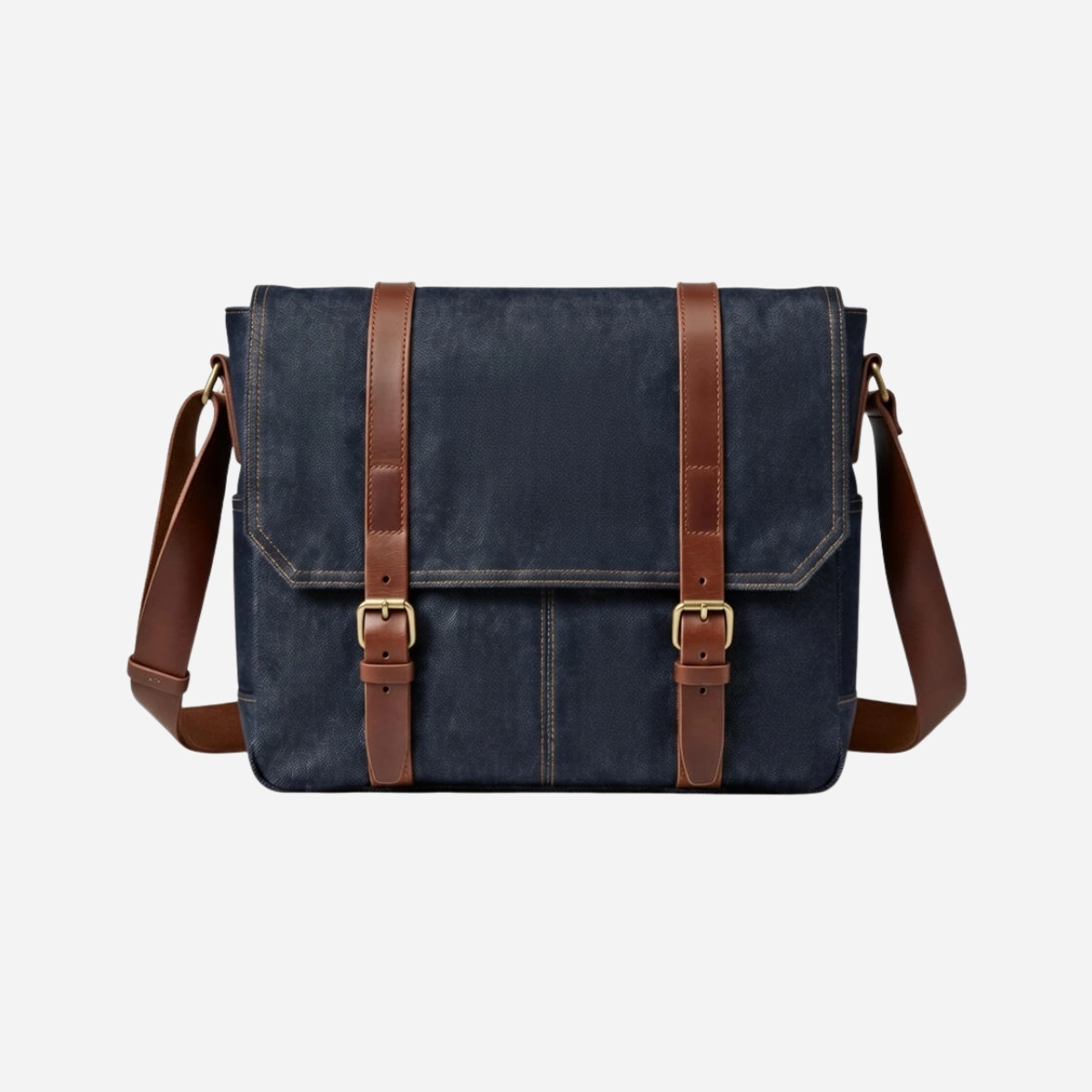 Fieldstone Denim Messenger Bag